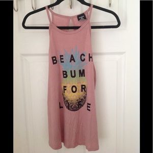 Tops - LAST CHANCE NWOT "Beach Bum for Life" tank top Tops - LAST CHANCE NWOT "Beach Bum for Life" tank top